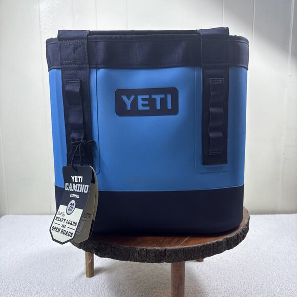 Yeti Camino 20 Carryall Big Wave Blue New With Tags! - Picture 1 of 8